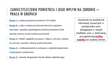 zapowiedź - Prezentacja - Zaburzenia funkcjonowania układu oddechowego - strona 3