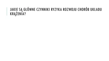 zapowiedź - Prezentacja - Choroby układu krążenia - strona 3