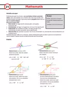 Vorschau - Arbeitsblätter - Geometrie - Winkelbeziehungen (Lernzeit 21) - Deckblatt