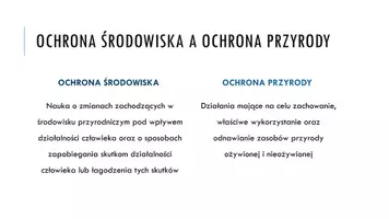 zapowiedź - Prezentacja - Ochrona różnorodności biologicznej - strona 1