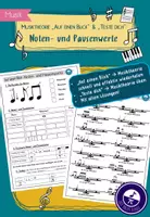 Vorschau - Arbeitsblätter - Auf einen Blick - Noten- und Pausenwerte - Deckblatt