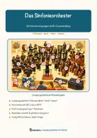 Vorschau - Arbeitsblätter - Das Sinfonieorchester – Lesespurgeschichte mit Rätselaufgaben (Klasse 8) - Seite 1