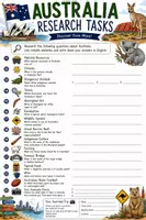 Vorschau - Arbeitsblätter - Australia Research Tasks - Seite 2