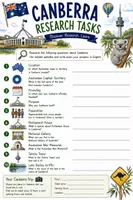 Vorschau - Arbeitsblätter - Australia Canberra Research Tasks - Seite 1