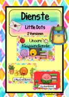 Vorschau - Merkblätter - Dienste - Klassenzimmer - Dots - Deckblatt