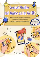 Vorschau - Arbeitsblätter - Social Media: Social-Media-Verhalten bewusst wahrnehmen, beobachten und reflektieren - Deckblatt