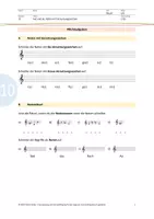 Vorschau - Arbeitsblätter - Material 10: Auf und ab - Noten mit Versetzungszeichen - Seite 3