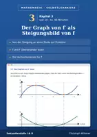 Vorschau - selbst erstellte Cliparts/Grafiken - Kapitel 3 Die Ableitungsfunktion Selbstlernkurs - Deckblatt