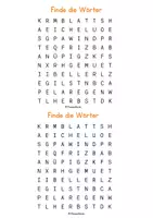 Vorschau - Arbeitsblätter - Mein Herbstheft-Lesen,Schreiben & Rätseln - - Seite 3
