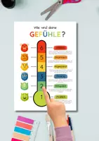 Vorschau - Arbeitsblätter - Gefühlsmonster XXL-Paket | Gefühle erkennen | Gefühlskarten | Gefühlsrad | Gefühlsposter | Gefühlskreis | Gefühlsbarometer - Seite 1