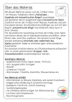 Vorschau - Arbeitsblätter - Konzentrischer Apfel nach Wassily Kandinsky - Kunstunterricht Grundschule - Seite 1