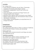 Vorschau - Arbeitsblätter - Konzentrischer Apfel nach Wassily Kandinsky - Kunstunterricht Grundschule - Seite 2