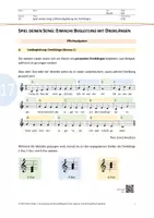 Vorschau - Stationenlernen - Material 17: Einfache Begleitung mit Dreiklängen - Deckblatt