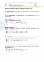 Vorschau - Arbeitsblätter - Material 18: Abstand halten - Intervalle (Grobbestimmung) - Deckblatt