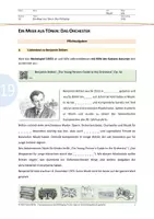 Vorschau - Stationenlernen - Material 19: Ein Meer aus Tönen - das Orchester - Deckblatt