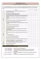Vorschau - Prüfungsvorbereitung - Chemische Reaktionen und Energie - Kompetenzraster (inkl.) Vokabelliste - Seite 1