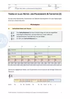 Vorschau - Arbeitsblätter - Material 20: Noten-/Pausenwerte, Taktarten (2) - Deckblatt