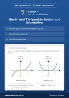 Vorschau - selbst erstellte Cliparts/Grafiken - Kapitel 7 Relative Extrempunkte Selbstlernkurs - Deckblatt