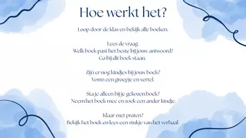 Voorbeeld - Vertellen over de vakantie met boeken - Pagina 1