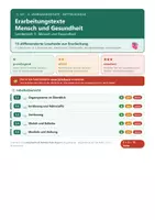 Vorschau - Arbeitsblätter - NT 5 Mittelschule - Erarbeitungstexte Mensch und Gesundheit - Seite 1
