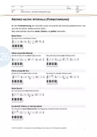 Vorschau - Arbeitsblätter - Material 26: Abstand halten - Intervalle (Feinbestimmung) - Deckblatt