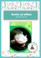 Vista previa - Fichas informativas / Documentos de lectura - Revista educativa 'Los anfibios' - Portada