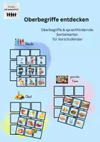Vorschau - Fördermaterial/Inklusion - Oberbegriffe & Sortierkarten - Deckblatt