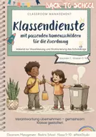 Vorschau - Bildkarten - Klassendienste: Verantwortung übernehmen – gemeinsam Klasse gestalten (Classroom Management) - Deckblatt