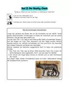 Vorschau - Arbeitsblätter - Die Sage von Romulus und Remus - Seite 1