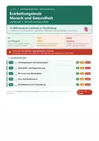 Vorschau - Arbeitsblätter - NT 7 Mittelschule - Erarbeitungstexte Mensch und Gesundheit - Seite 1
