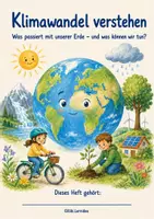 Vorschau - Arbeitsblätter - Klimawandel Arbeitsblätter Grundschule | 8 Lernblätter Klima & Umweltschutz | für Schule und Zuhause I PDF I Ausdrucken I Umwelterziehung - Deckblatt