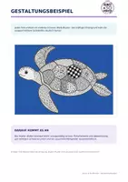 Vorschau - Stundenentwürfe - Gestalte eine Schildkröte mit Mustern – Kunst in 30 Minuten - Seite 3