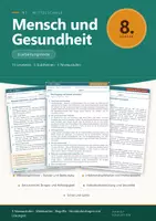 Vorschau - Arbeitsblätter - NT 8 Mittelschule - Erarbeitungstexte Mensch und Gesundheit - Deckblatt