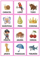 Vista previa - Unidades / Secuencias / Situaciones de Aprendizaje - Tarjetas de articulación /ɾ/ y /r/ - página 2