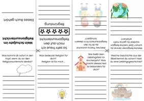 Vorschau - Arbeitsblätter - Meine erste Religionsstunde - Heft zum Kennenlernen - Seite 1