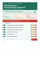 Vorschau - Arbeitsblätter - NT 9 Lebensgrundlage Kohlenstoff + Erarbeitungstexte - Seite 1