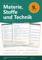 Vorschau - Arbeitsblätter - NT 9 Mittelschule - Erarbeitungstexte Materie, Stoffe und Technik - Deckblatt
