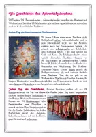 Vorschau - Unterrichtsreihen - Der Adventskalender – Ursprung und Bedeutung – Grammatik & Leseverständnis DaF/DaZ - Seite 1