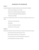 Vorschau - Arbeitsblätter - The Vanishing Half Reading Quiz - Seite 1