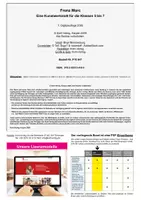 Vorschau - Unterrichtsreihen - Franz Marc Kunstwerkstatt | Kunst Sekundarstufe I Klasse 5-7 Lösungen | Expressionismus, Blauer Reiter, Tiere, Malerei, Kunstgeschichte - Seite 1