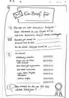 Vorschau - Arbeitsblätter - Kinderzeugnis bunt - Briefform als freundliches Feedback - Seite 2