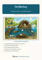 Vorschau - Arbeitsblätter - Die Biberburg – Lesespurgeschichte mit Rätselaufgaben (Klasse 8) - Seite 1