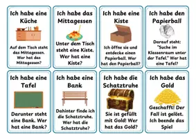 Vorschau - Spiele - Lesespiel "Die verlorene Schatztruhe" - Seite 3