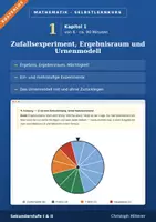 Vorschau - selbst erstellte Cliparts/Grafiken - Kapitel 1 Zufallsexperiment und Ergebnisraum Selbstlernkurs - Deckblatt