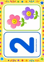 Προεπισκόπηση - Flashcards - Οι αριθμοί εως το 10 - καρτέλες/Αφισες - Σελίδα 1