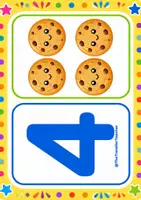 Προεπισκόπηση - Flashcards - Οι αριθμοί εως το 10 - καρτέλες/Αφισες - Σελίδα 3