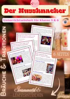 anteprima - Esercizi - LO SCIACCIANOCI – Der Nussknacker – Unità didattica natalizio in tedesco B1 B2 - Pagina di copertina
