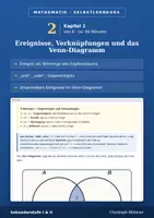 Vorschau - selbst erstellte Cliparts/Grafiken - Kapitel 2 Ereignisse und Venn-Diagramm Selbstlernkurs - Deckblatt