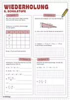 Vorschau - Arbeitsblätter - Schulstart Mathematik - Check (Wiederholung & Lernstandserhebung mit Lösungen für Ende 8. Schulstufe oder Anfang 9. Schulstufe) - Deckblatt