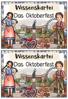 Vorschau - Bildkarten - Oktoberfest | Wissenskartei | Klasse 3-4 - Seite 1